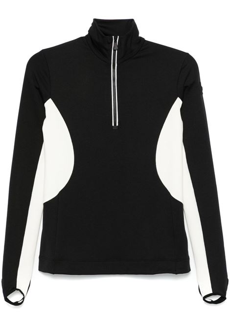 Black and white colour-block ski top Moncler grenoble - women MONCLER GRENOBLE | 8G00016899JO999